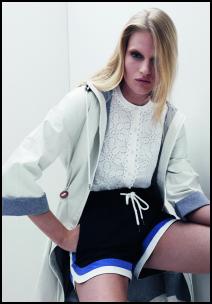 Rubber Coated Parka & Shorts.