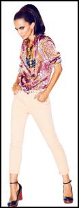 Scarf Print Shirt.