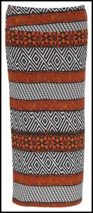 Tribal Print Ziggy Maxi Skirt.