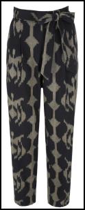 Monsoon Ikat Print Trousers.
