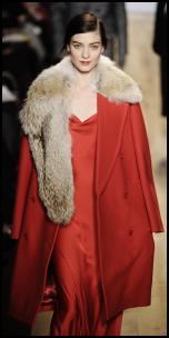 Michael Kors Red Coat.