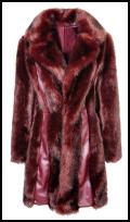 Miss Selfridge Fake Fur Coat.