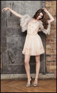 Pastel Pink Party Dress.