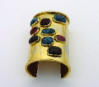 Mary McFadden Polished Gold Cuff