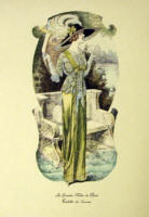 Fashion Plate Reprints Titanic Era - Pale Green Dress