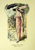 Fashion Plate Reprints Titanic Era - Pink Dress