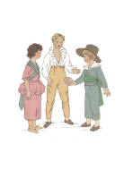 1775 Children in Costume Plates