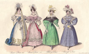 Hand Coloured Engraving 1831 La Belle Assemblée