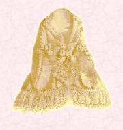 Picture of early Victorian mantelet 1852