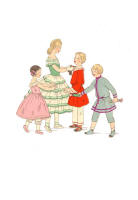 1855 Children in Costume Plates