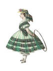 Child in crinoline dress 1862.