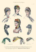 The Englishwoman's Domestic Magazine Fashions 1869 - Headwear