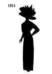 Black Fashion Silhouette 1911