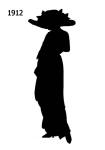 Black Fashion Silhouette 1911