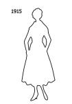 Image of Outline Fashion Silhouette 1915