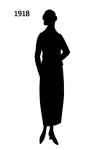Black Fashion Silhouette 1918