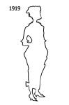 Image of Outline Fashion Silhouette 1919