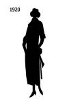 Black Fashion Silhouette 1920