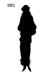 Picture of Black Fashion Silhouette 1921