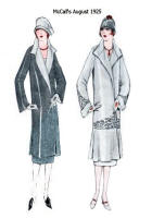 Wrap coats 1920s.