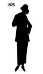 Picture of Black Fashion Silhouette 1925