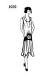 Link to free fashion history silhouette images 1928-1929