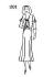 Link to free costume history silhouette images 1930-1932