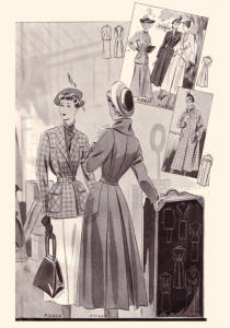 1940s Inside the  Fa�on Tailleur  Cover - Fashion Images 1949