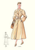 1949 Facon Tailleur Trade Fashion Design Images 