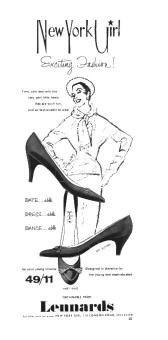 1950s Shoe advert.