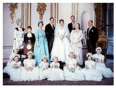 Wedding of H.R.H. Princess Margaret with Anthony Armstrong Jones 1960.