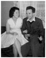Vera and Peter 1961 two weeks before their wedding.
