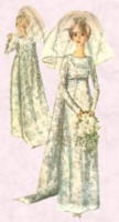 1965 Dress pattern by Simplicity - Number 6352