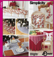 Simplicity Pattern 4846 Xmas Decor in the Home