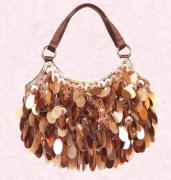 This large roomy sequin bag is from sparklingaccessories.com 