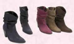 Benetton slouch ankle fashion boots