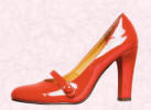 Matalan red shoes.£14