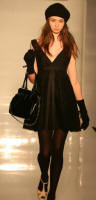 Oasis catwalk black mini dress autumn 2006