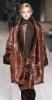 New fashion look - Hermes cocoon volume coat
