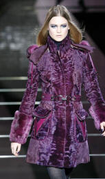 Versace coat - 2006 Fashion History