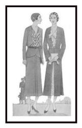 Suits and a redngote - April 1930 - Good Housekeeping Fashion Images 3 