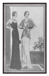 Evening wear - April 1930 - Good Housekeeping Fashion Images 3 