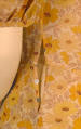 Picture of example showing press studs side fastening a usual feature of thirties dresses.