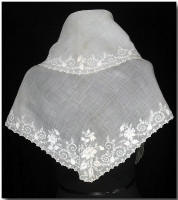 Civil War Era Whitework Fichu.