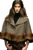 Jacket with cape style sleeves  -  Fall 2005 fashion trends