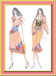 Summer dresses fashion design by Carrie