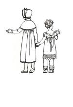 Girls in costume 1805