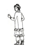 Colouring in Pictures of Regency Children's Costume 1815