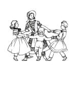 Colouring in Pictures of Early Victorian Children's Costume 1840