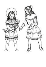 Girl's clothing 1905